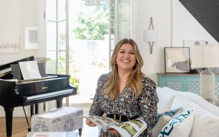 The Grammy winner boasts a staggering net worth,Kelly Clarkson has an estimated net worth of $45 million.